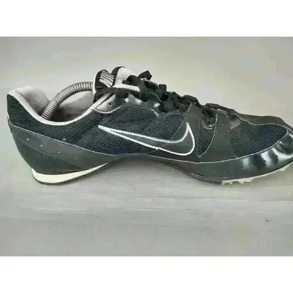 Men's Nike Zoom Rival MD Track & Field Running Spike Shoes Black,carry Bag - Picture 7 of 14